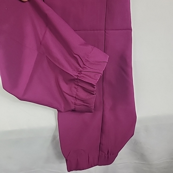 Wonder Wink Men's Jogger Scrub Pants Wine Sz L Tall - Picture 4 of 7